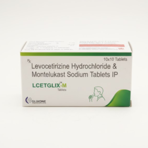 LCETGLIX-M (Montelukast 10mg + Levocetirizine Tablets 5mg IP)